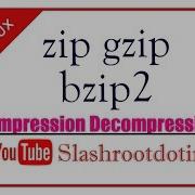 Zip Gzip Bzip2 Command Line Tool In Linux For Compression Decompression