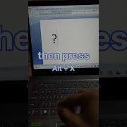 Question Mark Symbol Shorts Youtubeshorts Computer Trending Msoffice Viral Video Tricks