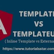 Template Vs TemplateUrl Inline Template Vs External Template Angular 11