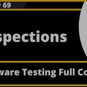 Inspections Static Test Technique Software Testing Session 69
