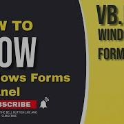Azadeducation How To Show Load Windows Forms In Panel In Vb Net