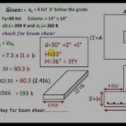 RCD Single Column Footing Design