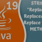 Replace ReplaceAll ReplaceFirst Method In Java Java Tutorial For Beginners