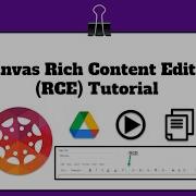 Canvas Rich Content Editor RCE Tutorial
