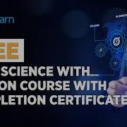FREE Data Science With Python Course With Completion Certificate SkillUp Simplilearn