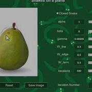 Snakes Active Contours GUI Demo
