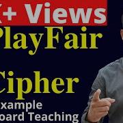 Playfair Cipher Encryption And Decryption