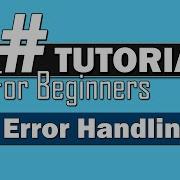 C Tutorial For Beginners 29 Error Handling With Try Catch And Finally