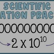 Scientific Notation Practice Problems