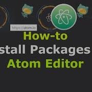 How To Install Packages In Atom Editor