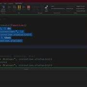 Roblox And Lua 0212 Coroutines In Lua