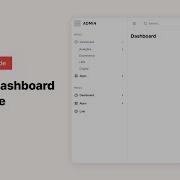 Responsive Admin Dashboard Template HTML CSS JavaScript
