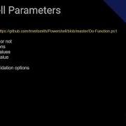 PowerShell How To Validate Parameters