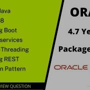 Oracle Interview Questions On Java