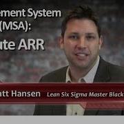 5 30 MSA Attribute ARR Test
