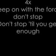 Michael Jackson Don T Stop Til You Get Enough Lyrics