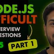 Top 5 MOST Difficult Node Js Interview Questions With Answers Explanations Nodejsinterview
