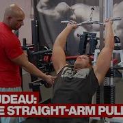 Incline Straight Arm Pulldown