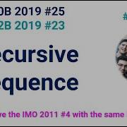 AMC 10 12 8 Recursive Sequence Preparation Tutor MathCounts Math Class Olympiad Problems Training