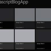 Windows 8 Development Javascript Blog Reader I