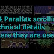 C64 Games Memories Parallax Scrolling Technical