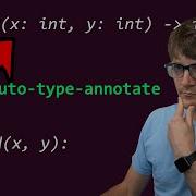 Automatic Python Types