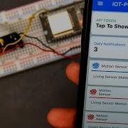 ESP32 Motion Sensor To IOS Android Notifications IotPush Platform It S FREE