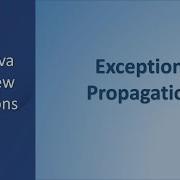 Exception Propagation In Java Core Java Interview Questions