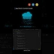 Matrix Cloud Rain Animation HTML CSS JavaScript Shorts