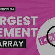 Largest Element In Array School Practice Problem GeeksforGeeks School