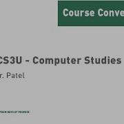 Course Conversations Introduction To Computer Science ICS3U