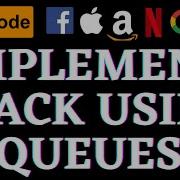Implement Stack Using Queues Leetcode Python Solution Python