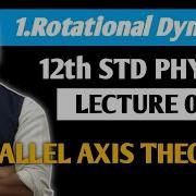 12th PHYSICS ROTATIONAL DYNAMICS LECTURE 08 PARALLEL AXIS THEOREM PRADEEP GIRI SIR
