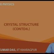 Lecture 9 Crystal Structure Contd