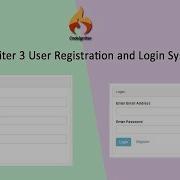 Codeigniter 3 User Registration And Login System 7