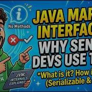 Освоение интерфейсов маркеров для собеседований по Java внутреннее устройство JVM Подробный о