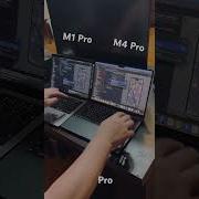 M1 Pro против M4 Pro Xcode Предварительный тест