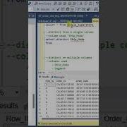 Select Distinct Values From A Single Column And Multiple Columns SQL Tips In 60 Sec Dataprojecthub