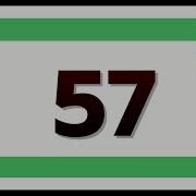 57 Seconds Countdown Timer With Sound Effect COLOR 4K HD 1080