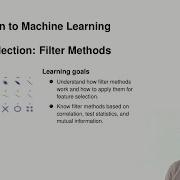 SL ExtraChap Feature Selection 03 Filter Methods I