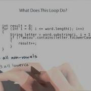 What Does This Loop Do With Word Intro To Java Programming