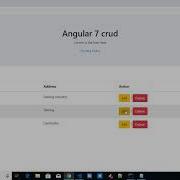 Angular 7 CRUD API Node Js Express And MongoDB Part 3 End