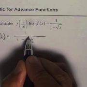 Q1 Function Notation Evaluate F 1 16 For Radical Transformed Function