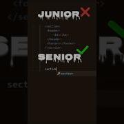 Junior Vs Senior Developer Html Html5 Css Coding