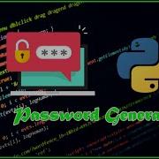 Simple Password Generator Using Python Tamil