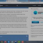 Contoh Array 1 Dimensi Dalam DEV C