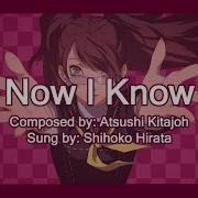 Persona 4 Arena Ending Theme Now I Know Lyrics