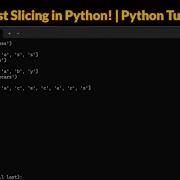 Python Programming Tutorial 13 Slicing Lists