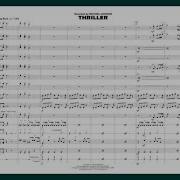 Thriller By Michael Jackson Arr Paul Murtha Marching Band