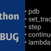 Python Script Debug Using Pdb Hands On